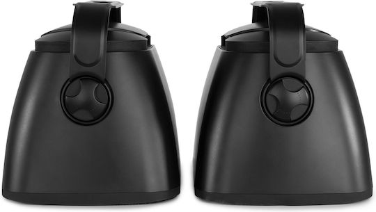 Power Dynamics BD65 Wand-Installationslautsprecher mit Bluetooth Paar 20x28.5x19.5cm Schwarz