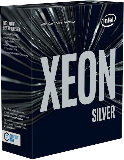 Intel Xeon Silver 4310 2.1GHz Процесор 12 Ядра за Socket 4189 Tray