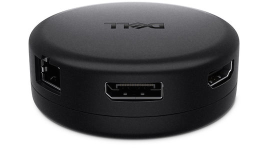 Dell DA326 USB-C Docking Station with HDMI PD Ethernet Black