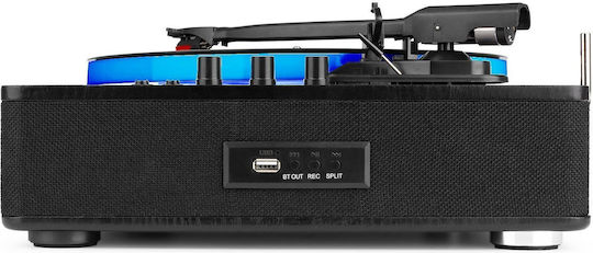 Fenton RP162LED 102.123 Πικάπ με Προενίσχυση και Ενσωματωμένα Ηχεία Μαύρο