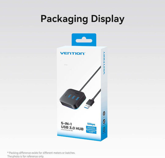 Vention Hub 4 Θυρών USB 3.2 με σύνδεση USB-A