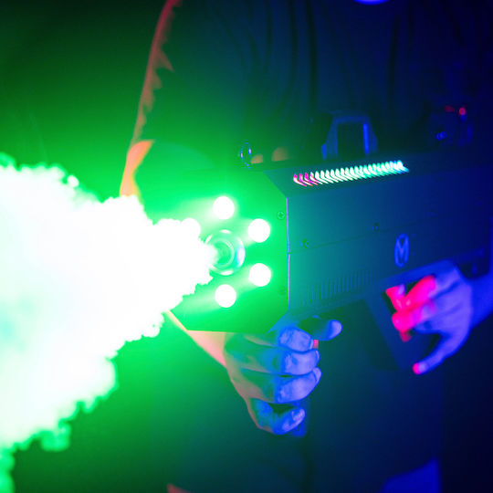 Mac Mah Fog Blaster 1500 RGB Gas Effect Gun Lighting RGB Gas Effect Gun Lighting RGB