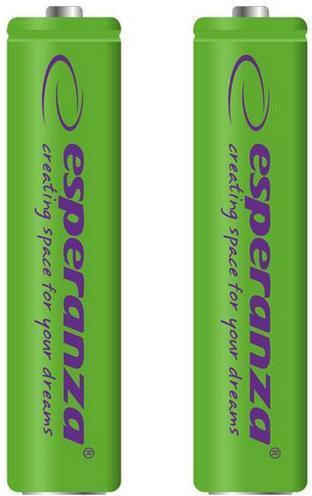 Esperanza Rechargeable Battery AAA Ni-MH 1000mAh 1.2V 2pcs