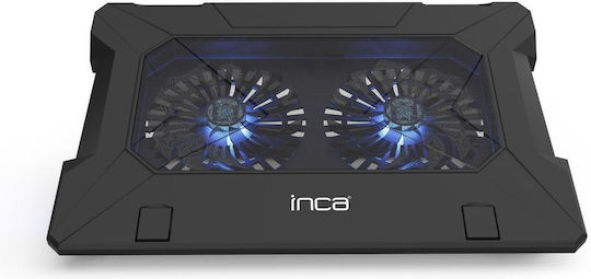 Inca INC-321RX Cooling Pad for Laptop up to 17" with 2 Fans and Lighting