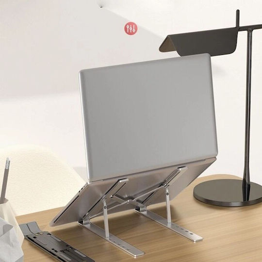 Art P24 Silver Laptop Stand for Up to 15.6"