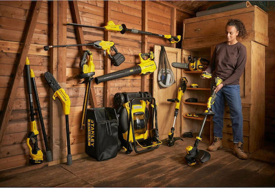 Stanley Fatmax V20 Μπορντουροψάλιδο Μπαταρίας 18V Τηλεσκοπικό με Μήκος Λάμας 45cm Solo