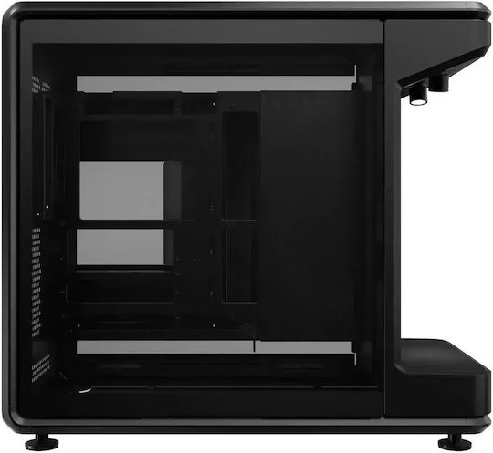 CoolerMaster MasterFrame 360 Gaming Midi-Turm Computergehäuse mit Seitenfenster Schwarz