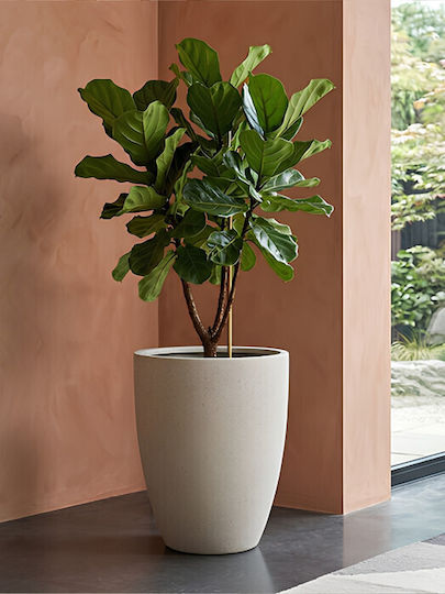 Harmony Sifnos Flower Pot White 45x45x42.5cm