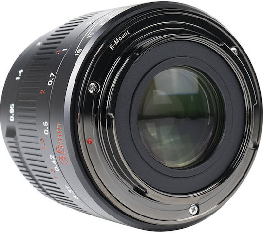 7artisans Crop Camera Lens 35mm f/0.95 Photoelectric Steady for Canon EF-M Mount Black