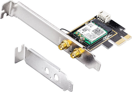 Cudy v2 Ασύρματη Κάρτα Δικτύου Wi‑Fi 6 (3000Mbps) PCI-e