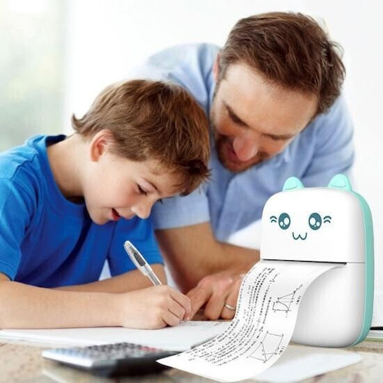Alista Home Portable Mini Photo Printer Θερμικός Εκτυπωτής για Φωτογραφίες με Bluetooth 130126