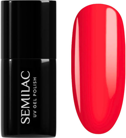 980 Semilac UV Гел Лак Jelly Chili 7 Мл