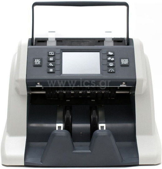 ICS BC 55 Καταμετρητής Χαρτονομισμάτων Μικτής Καταμέτρησης με Ταχύτητα 1200/min & UV| MG| IR Ανίχνευση Πλαστών