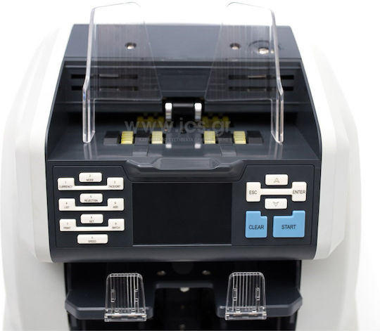 ICS BCS 160 Καταμετρητής Χαρτονομισμάτων Μικτής Καταμέτρησης με Ταχύτητα 1200/min & UV| MG| IR Ανίχνευση Πλαστών