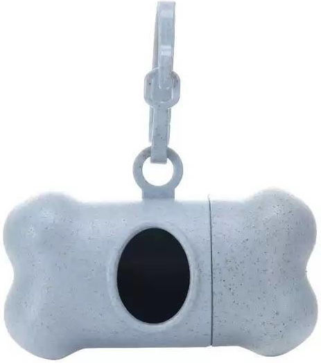 Om Bone Case Dog Excrement Removal Bags Yellow