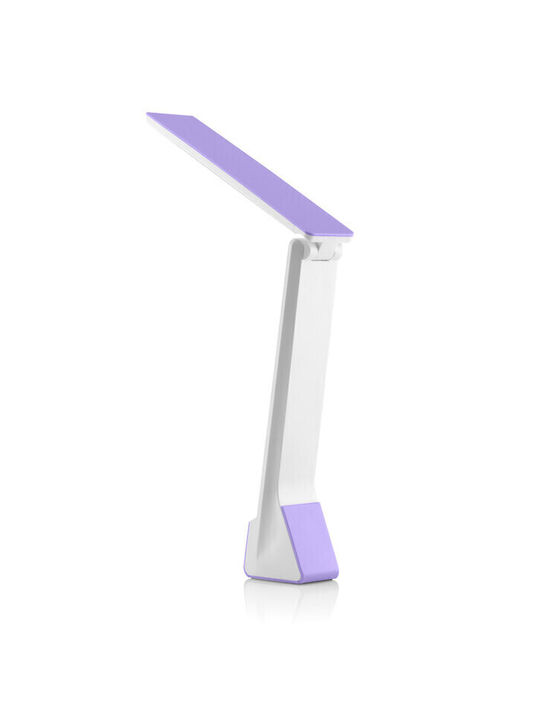 GoGEN LED Lumină de Birou cu Braț Flexibil în Culoarea Violet