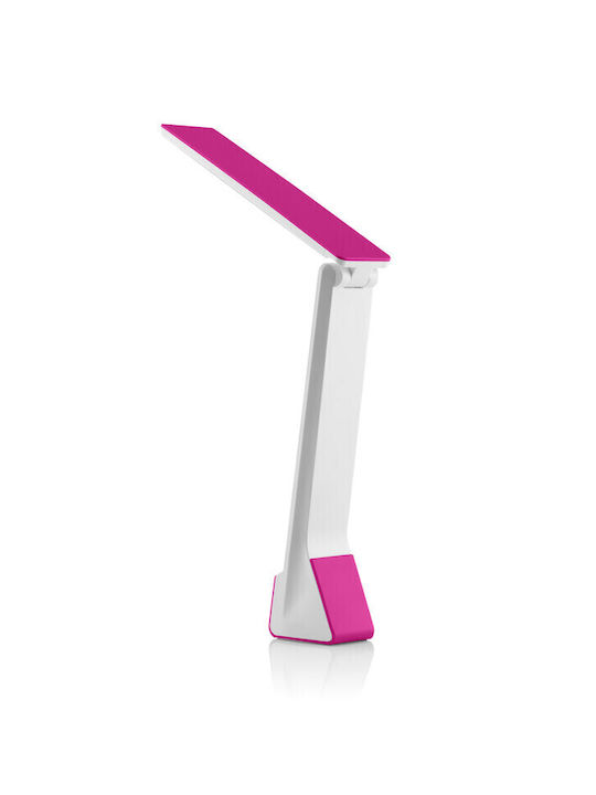 GoGEN LED Lumină de Birou cu Braț Flexibil în Culoarea Roz
