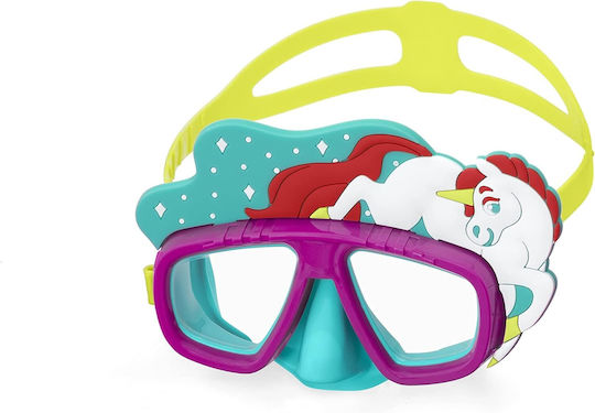 Mască De Scufundare Din Silicon Cu Snorkel Set Pentru Copii Roz