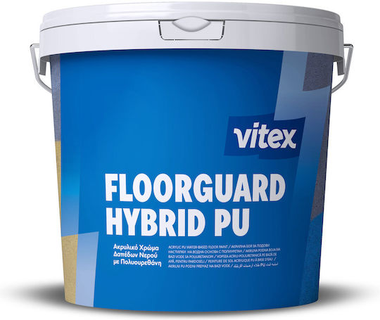 Vitex Floorguard Hybrid Pu Υβριδικό Χρώμα Λευκό 750ml