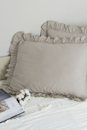 SteweHome Σετ Μαξιλαροθήκες 100% Βαμβάκι 50x70εκ.