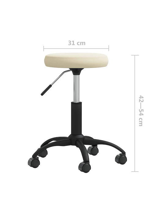 Dining Chair Velvet Beige / Beige 31cm / 31x42x