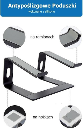 Sound Station Quality (SSQ) SSQ LS1 DJ стойка за лаптоп за Лаптоп Черен
