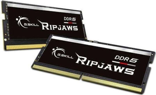 G.Skill Ripjaws DDR5 με Module 1x16GB και Ταχύτητα 4800 για Laptop