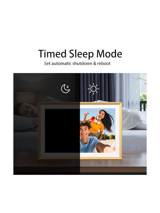 Arzopa Digital Photo Frame with Touch Screen 14" Resolution 1920x1200 with WiFi Transparent 6975114120491