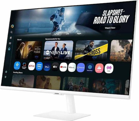 Samsung LS32FM703UUXDU VA Smart Monitor 32" 4K 3840x2160 with Response Time 4ms GTG White