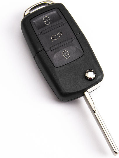 Дистанционно Ключ За Кола Електронно Vw Beetle Golf Jetta Passat Hu66
