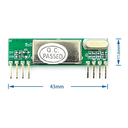 RXB6 433Mhz Superheterodyne Wireless Receiver Module