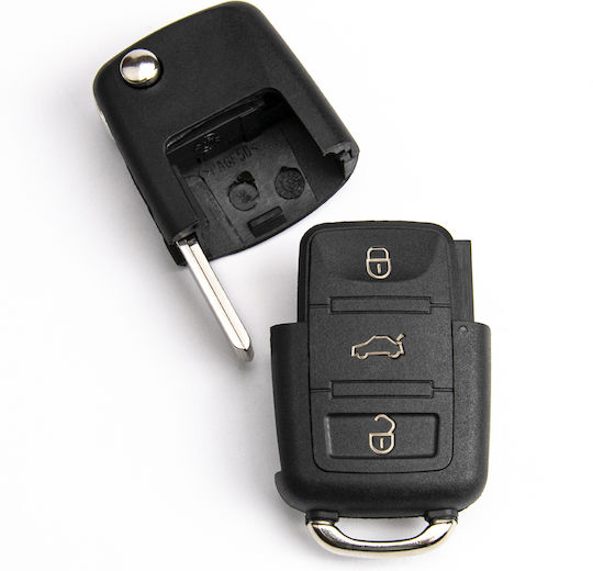 Car Key Remote Vw Bora Golf Touran Passat Eos 3 Buttons Hu66