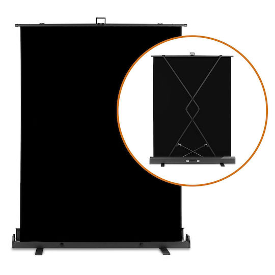 Walimex Roll Up Photography Backdrop 155x200cm Black