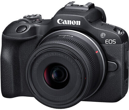 Canon EOS R100 Mirrorless Φωτογραφική Μηχανή Kit (RF-S 18-45mm f/4.5-6.3 IS STM) Μαύρη