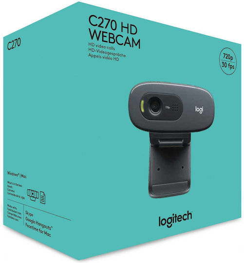 Logitech C270 HD 720p Web Camera