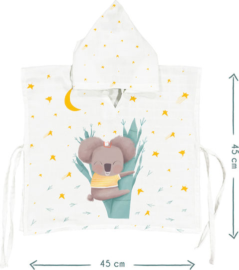 SteweHome Kinder Strandponcho Beiges