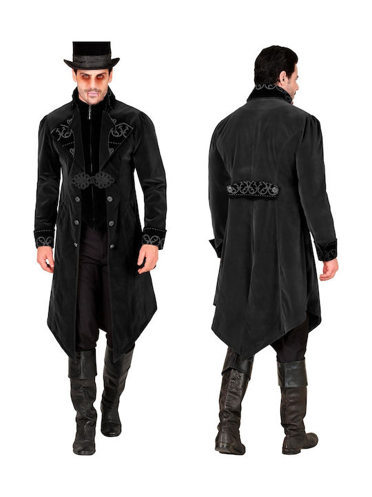 Adult Gothic Carnival Tailcoat Black