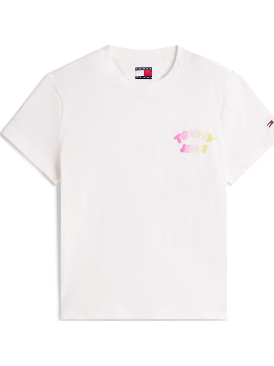 Damen T-Shirt Ecru