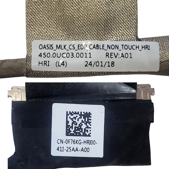 Καλωδιοταινία Οθόνης για Laptop Dell Latitude 7340 7350 7330s 7340s 7340v 2-in-1 E7340s
