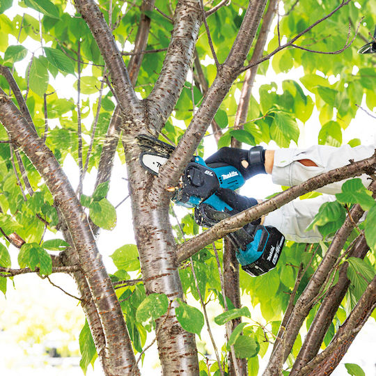 Makita Battery Pruning Chainsaw 1x3Ah Brushless 18V 1.98kg with Blade 10cm