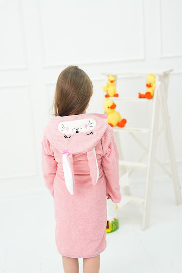 SteweHome Kids Bathrobe Orange Hooded