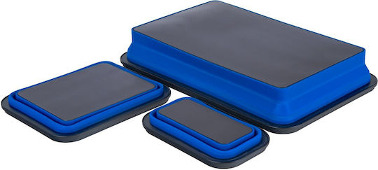Set Boluri- Tavă Pliabile Magnetice din Silicon 3 Bucăți Geko