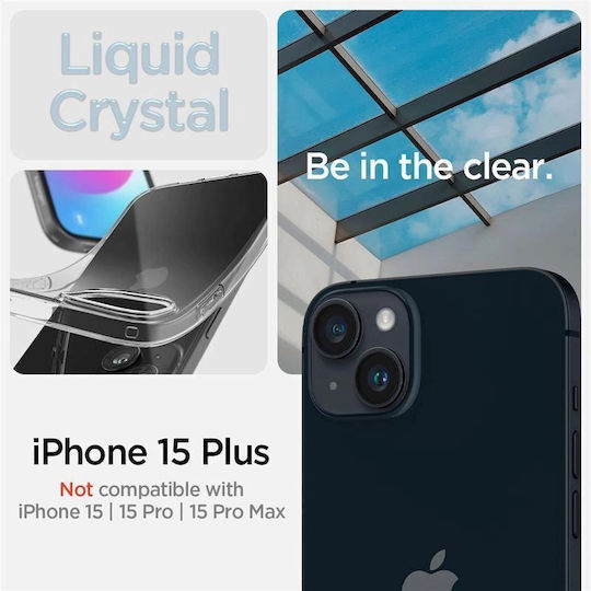 Spigen Crystal Back Cover Διάφανο (iPhone 15 Plus)