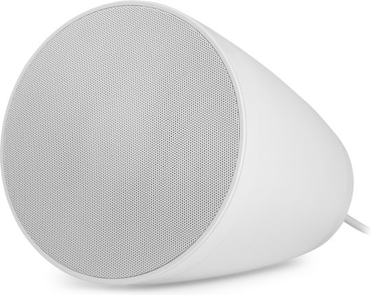 Power Dynamics Passive Hanging Pendant Speaker (Piece) White