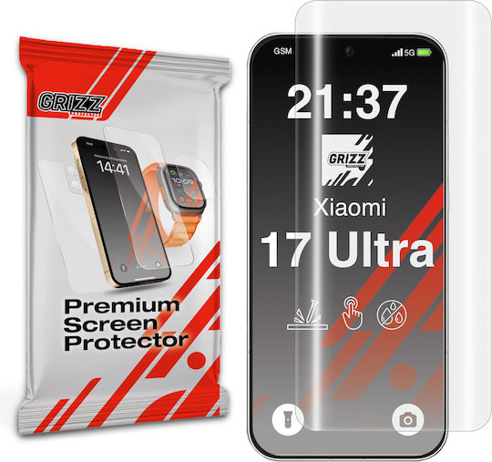 GrizzGlass Hydrogel Displayschutzfolie Xiaomi 17 Ultra