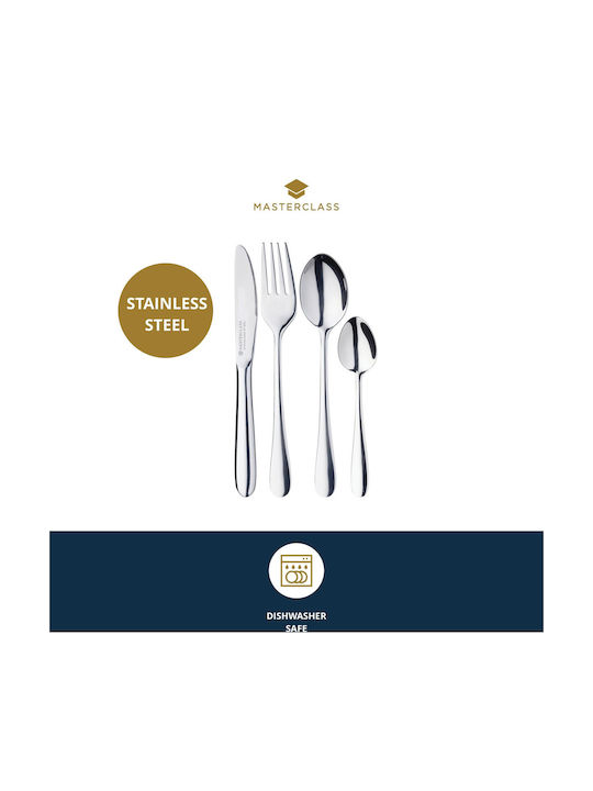 Kitchen Craft Cutlery Set Stainless Steel Silver 4 Pieces