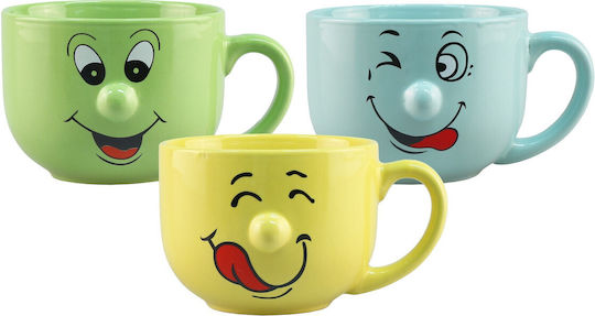 Anilar Keramiktasse in Verschiedene Farben Gelb 500ml (Verschiedene Farben) Anilar Keramiktasse in Verschiedene Farben Gelb 500ml (Verschiedene Farben)