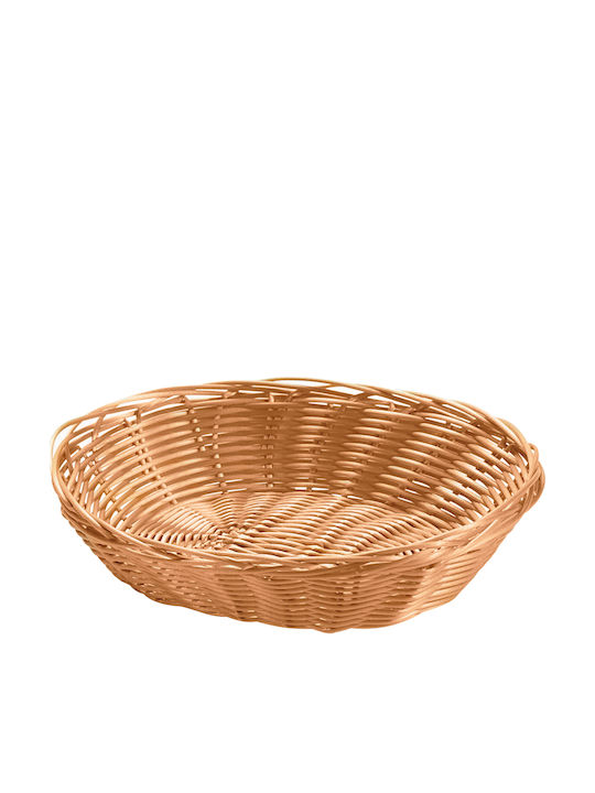 Kesper Καλάθι Ψωμιού Πλαστικό Καφέ 24x20x6cm