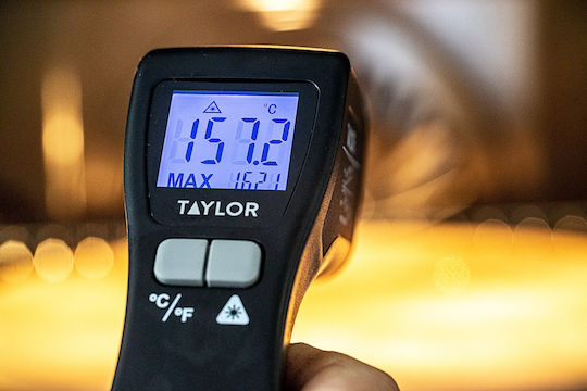 Profindustry Profindustry Infrarot- und Laserthermometer Höchstmaß Für Temperaturen Von Bis 45°C