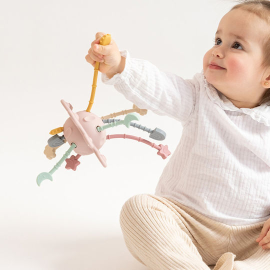 Saro Planet Fun Beißring & Zahnen Linderung aus Silikon